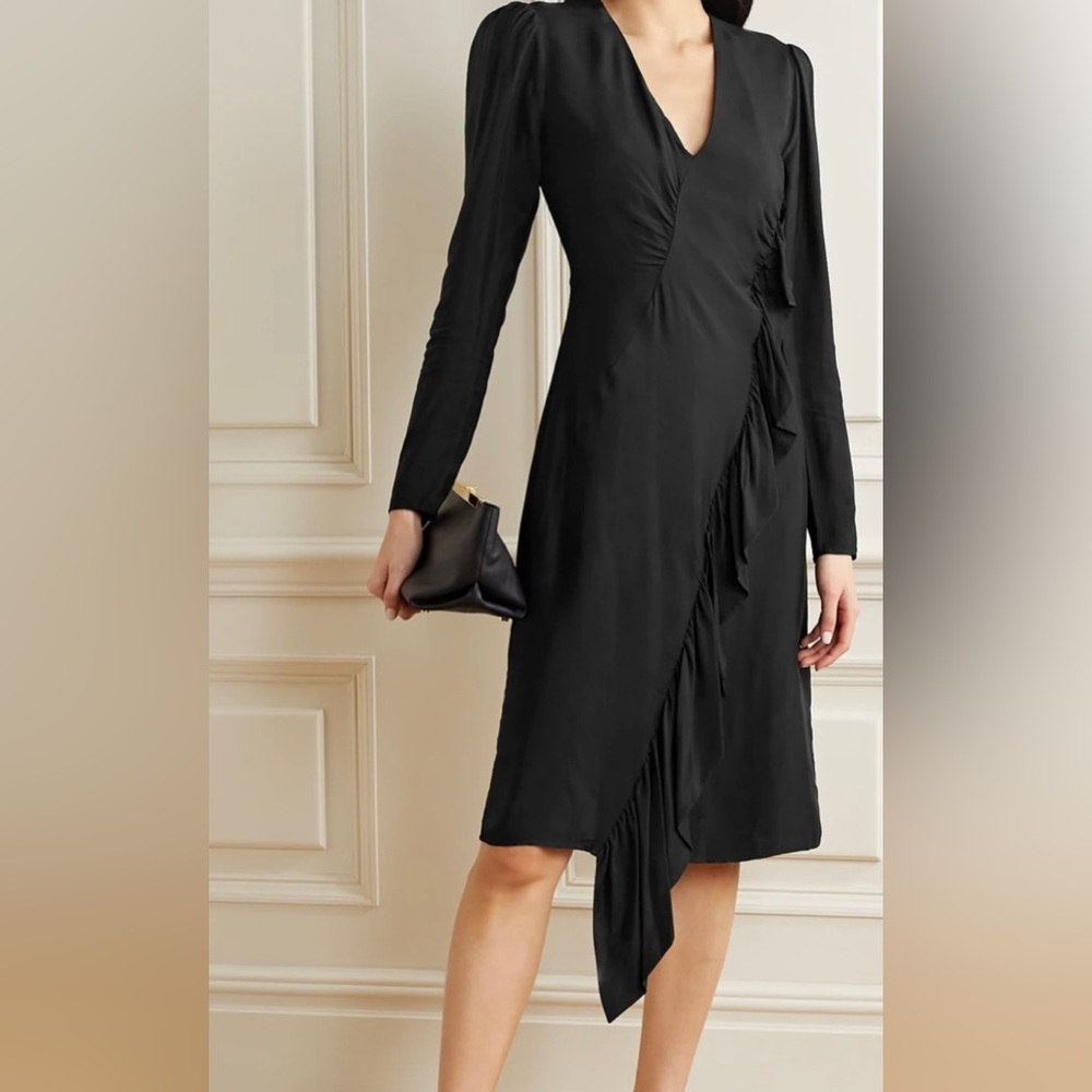 By Malene Birger Black Midi Dress